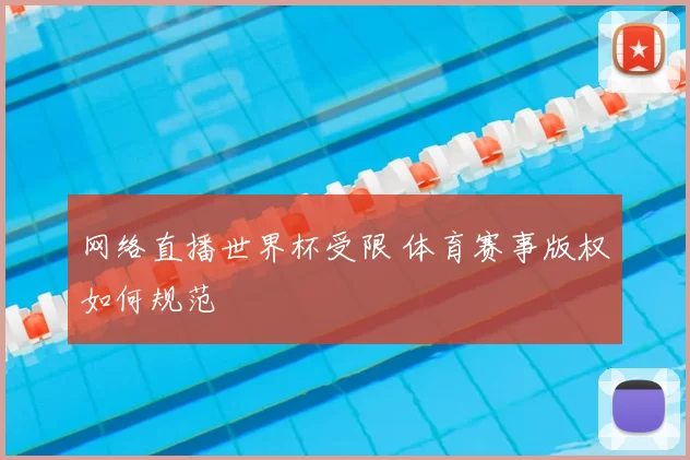网络直播世界杯受限 体育赛事版权如何规范