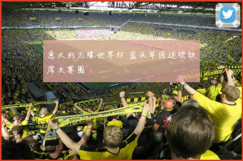 意大利无缘世界杯 蓝衣军团连续缺席决赛圈