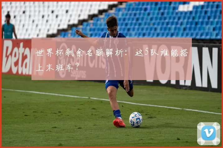 世界杯剩余名额解析:这5队谁能搭上末班车?